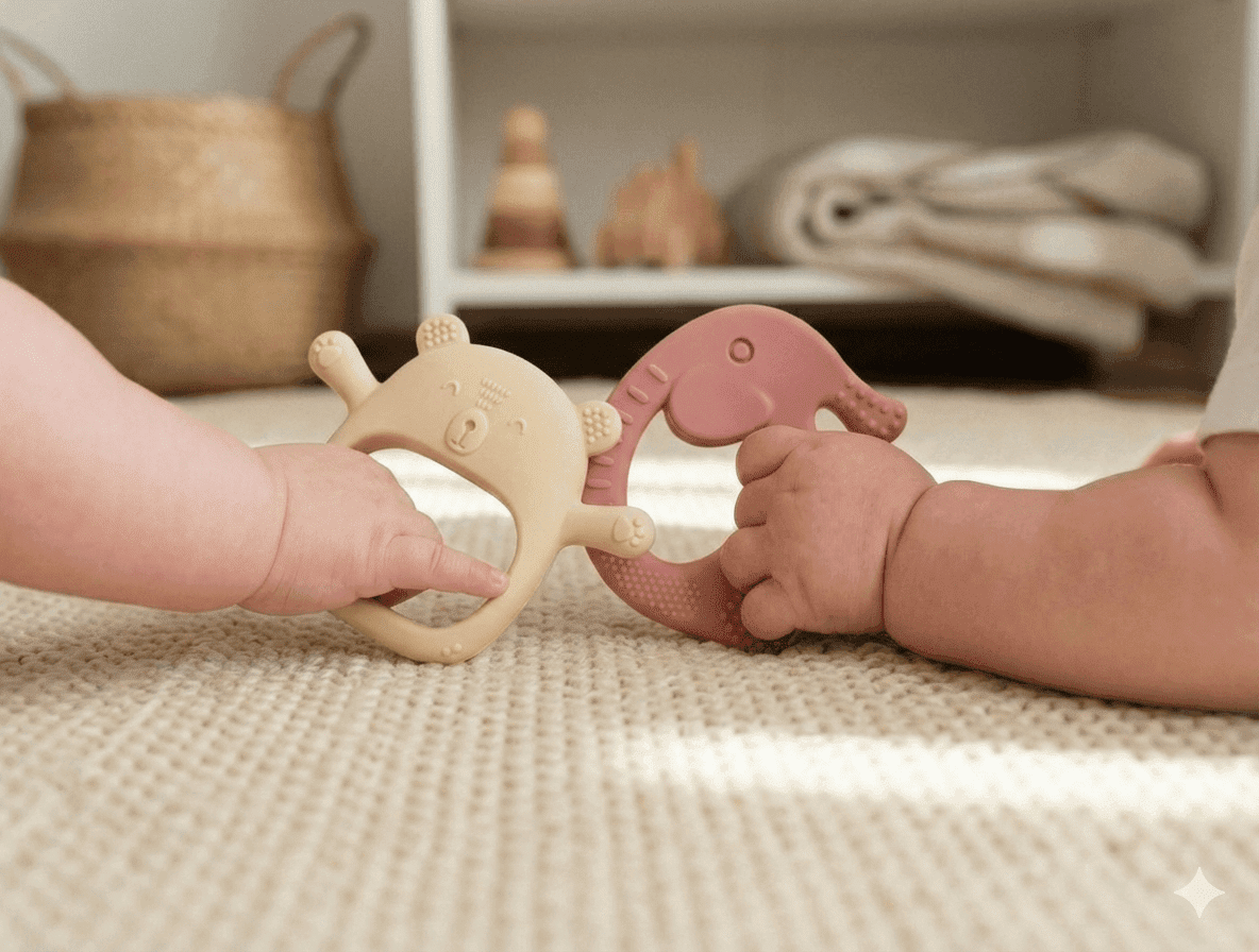How to Choose a Teether for Your Baby by Age (0–12 Months): 2026 India Guide - Nubokind