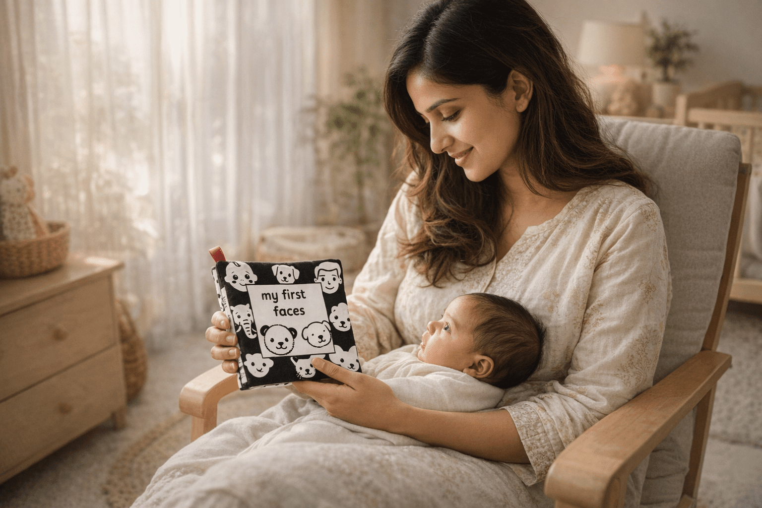 Infant Cloth Books: Why Indian Pediatricians Recommend Them for 0–3 Month Olds - Nubokind