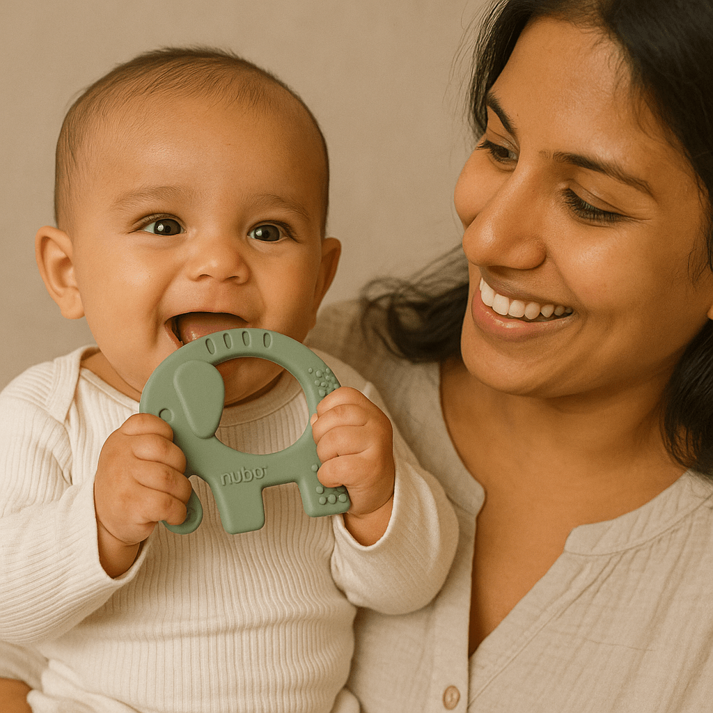 happy baby, happy gums: a fun guide to choosing teething toys - nubo
