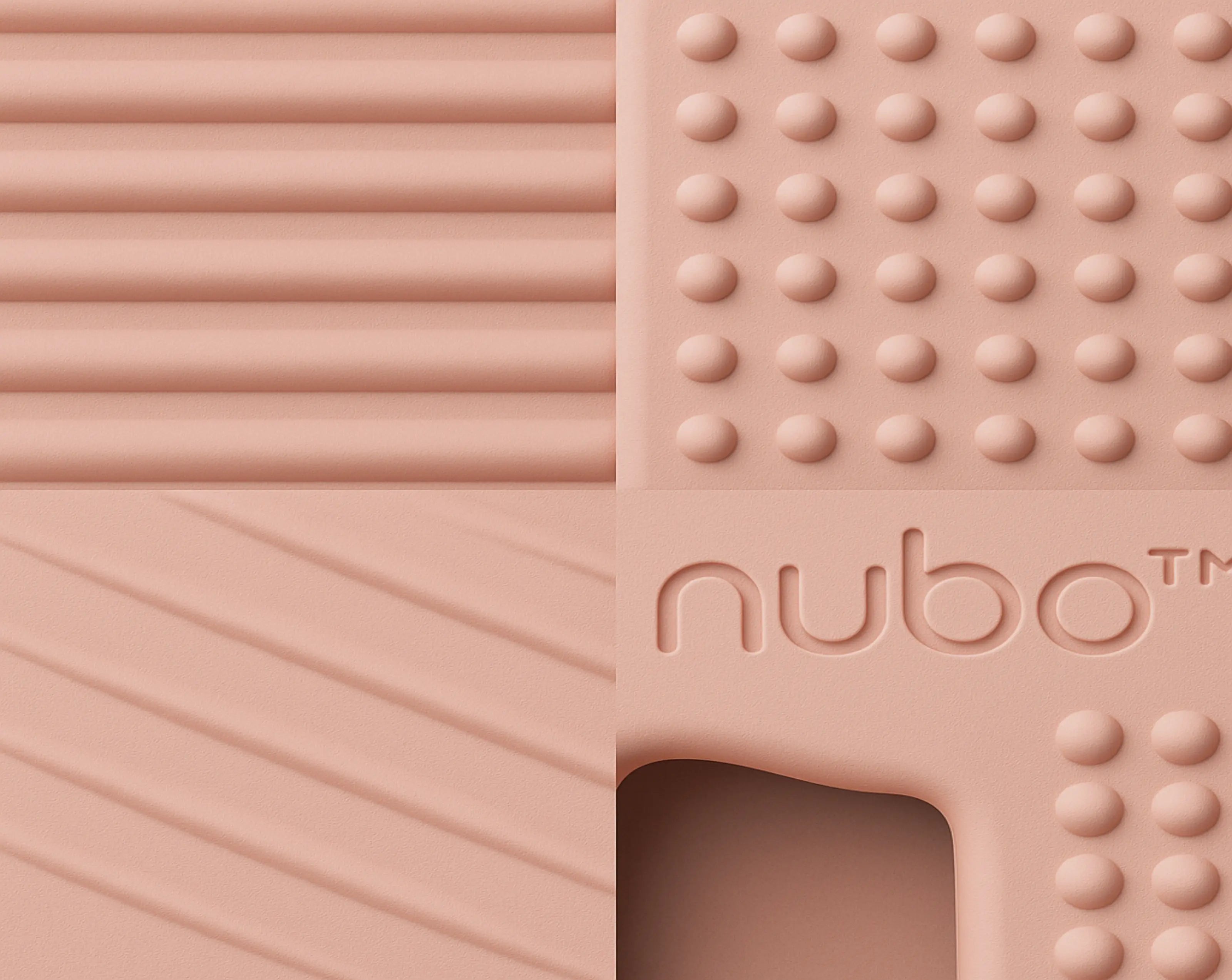 smart teething: why a newborn teether with multiple textures is best for development - nubo