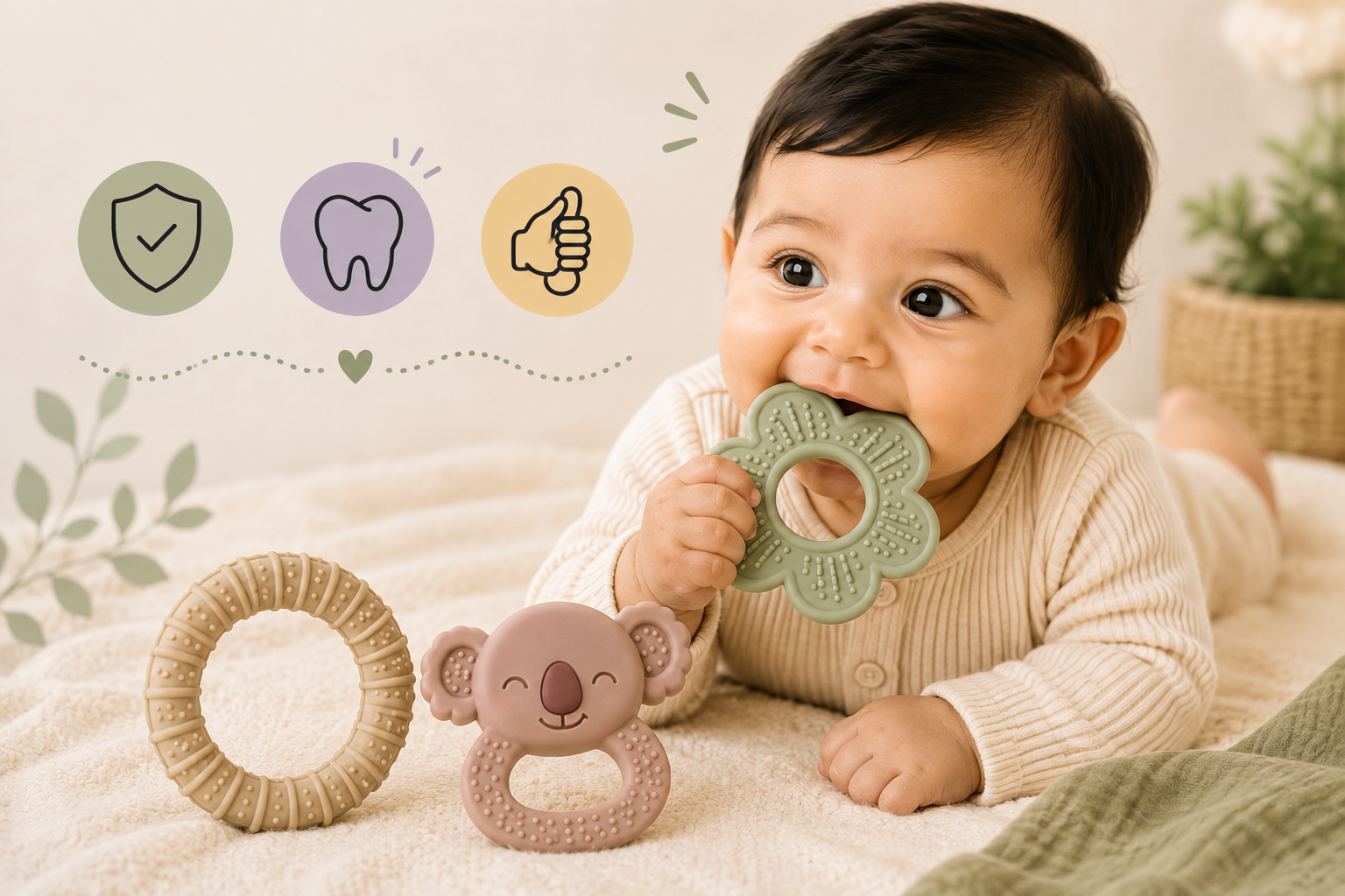 Teether for Kids: Safe Teething Relief Guide | Nubokind