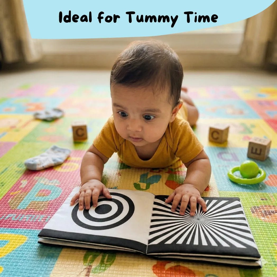 High Contrast Infant Cloth Books - Pack of 3 - Nubokind