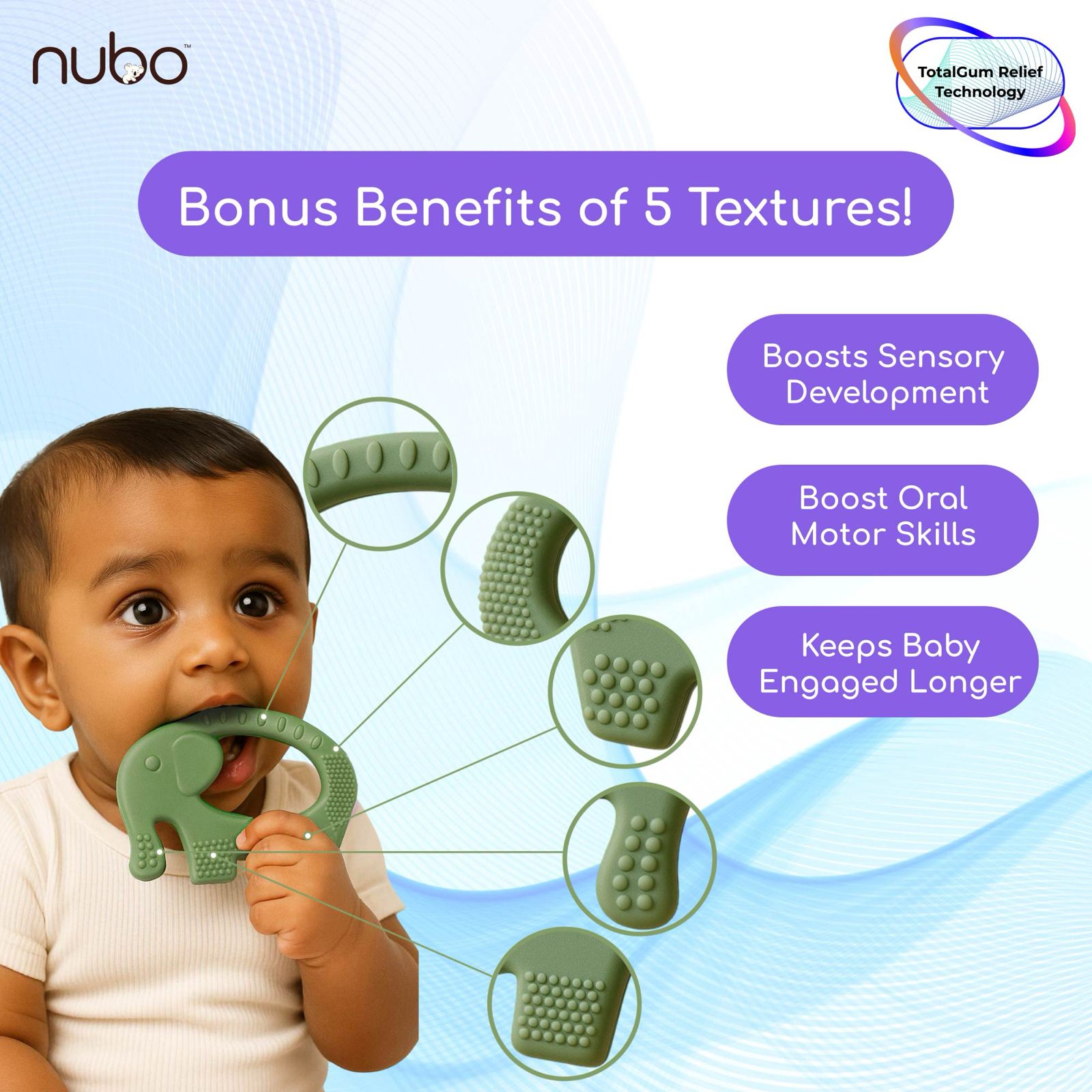 BIS ele newborn teether - expert approved (Buy 1 Get 1 FREE)