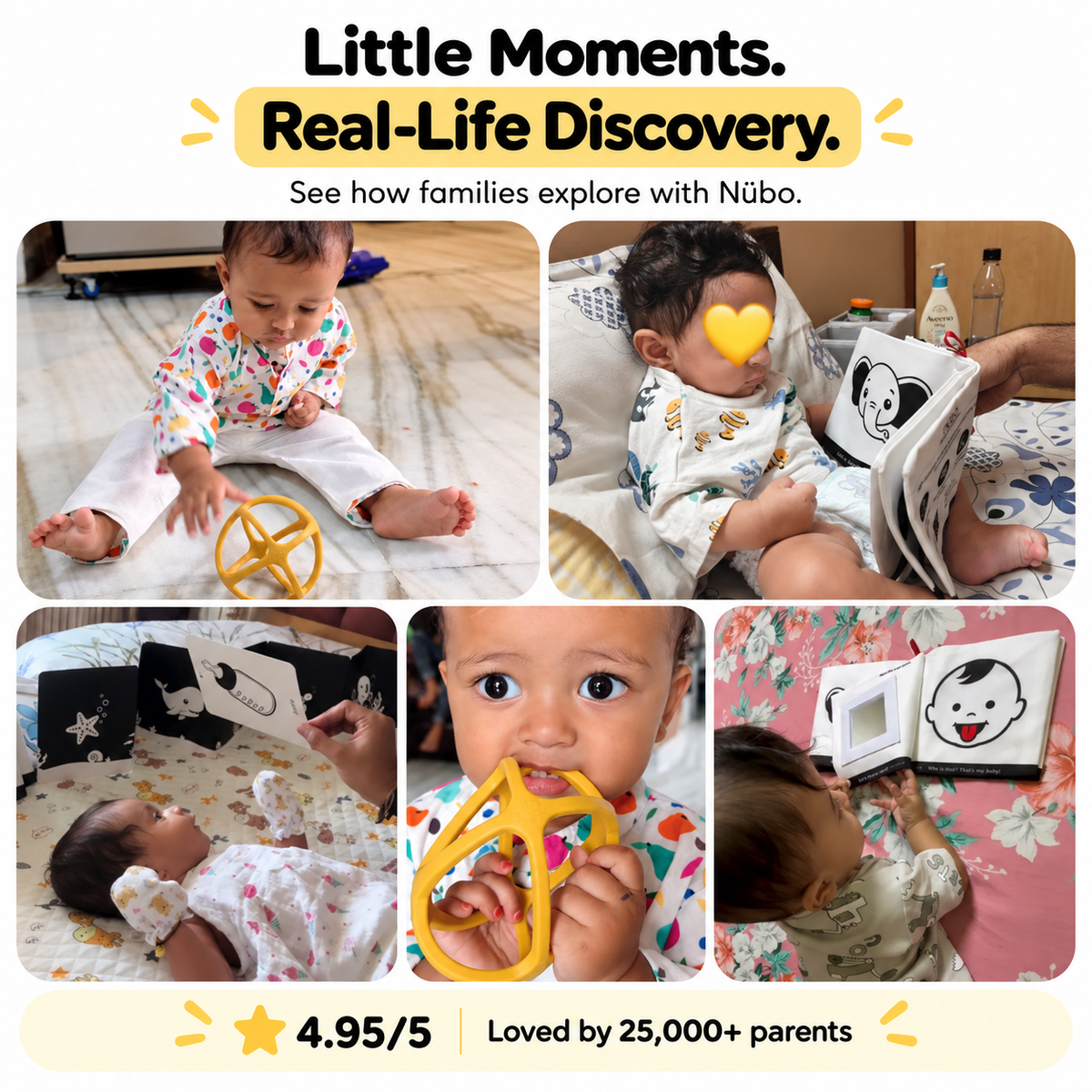 Newborn Sensory Kit & Teether Bundle | 0-18 Months