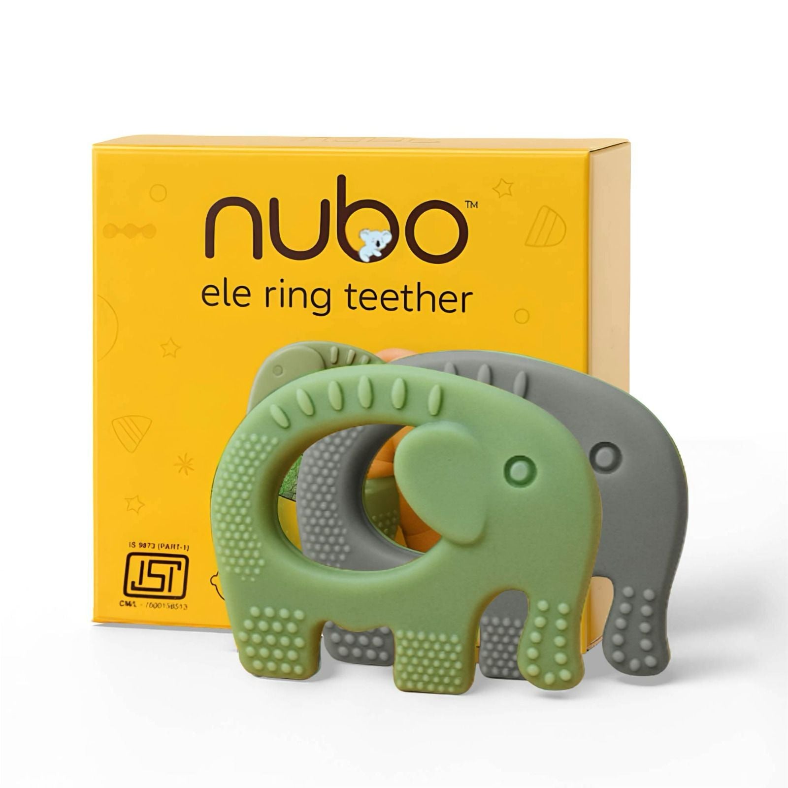 BIS ele newborn teether - expert approved ( Buy 1 Get 1 FREE)