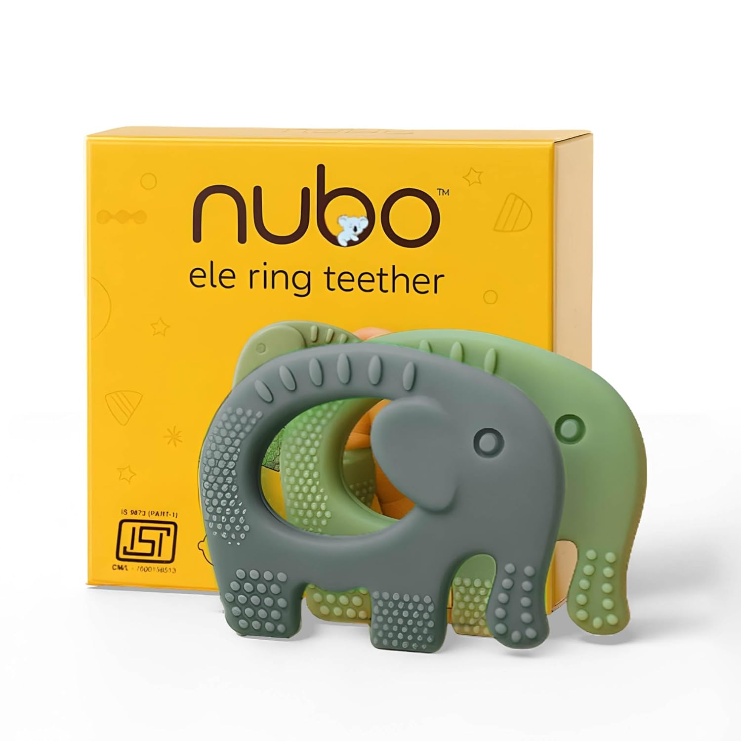 BIS ele newborn teether - expert approved (Buy 1 Get 1 FREE)