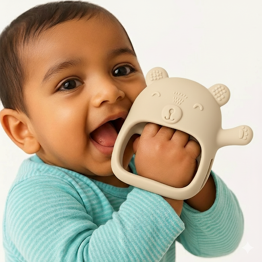 BIS kiko no-drop newborn teether - expert approved