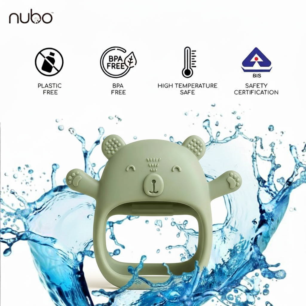 BIS kiko no-drop newborn teether - expert approved