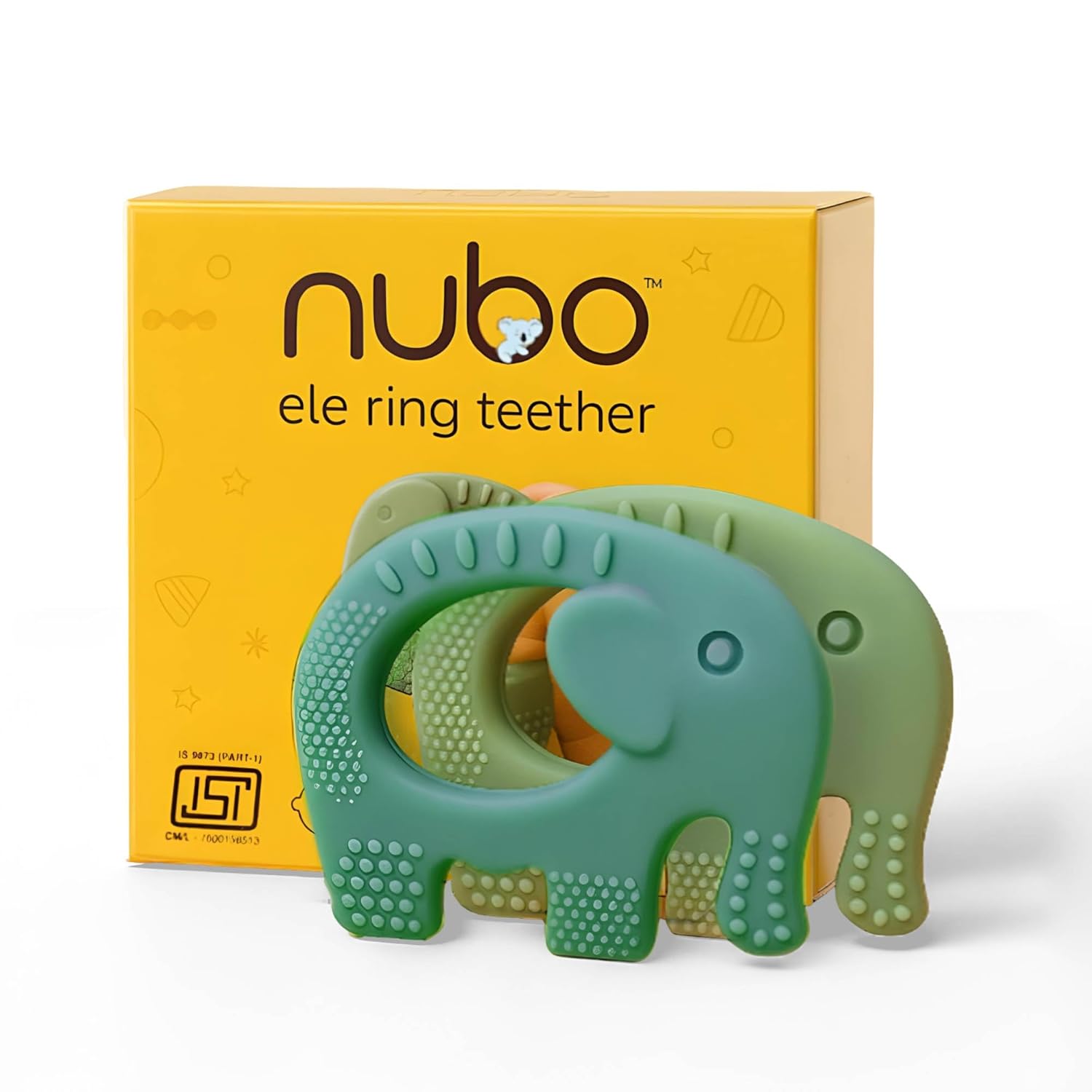 BIS ele newborn teether - expert approved (Buy 1 Get 1 FREE)