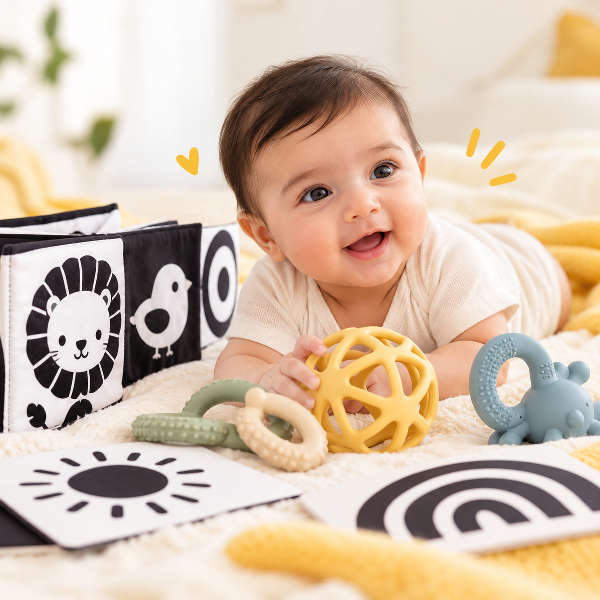 Best Newborn Toys for 0–6 Months in India: A Parent's Guide