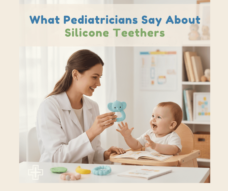 What Pediatricians Say About Silicone Teethers: Safety, Development, and Soothing - Nubokind