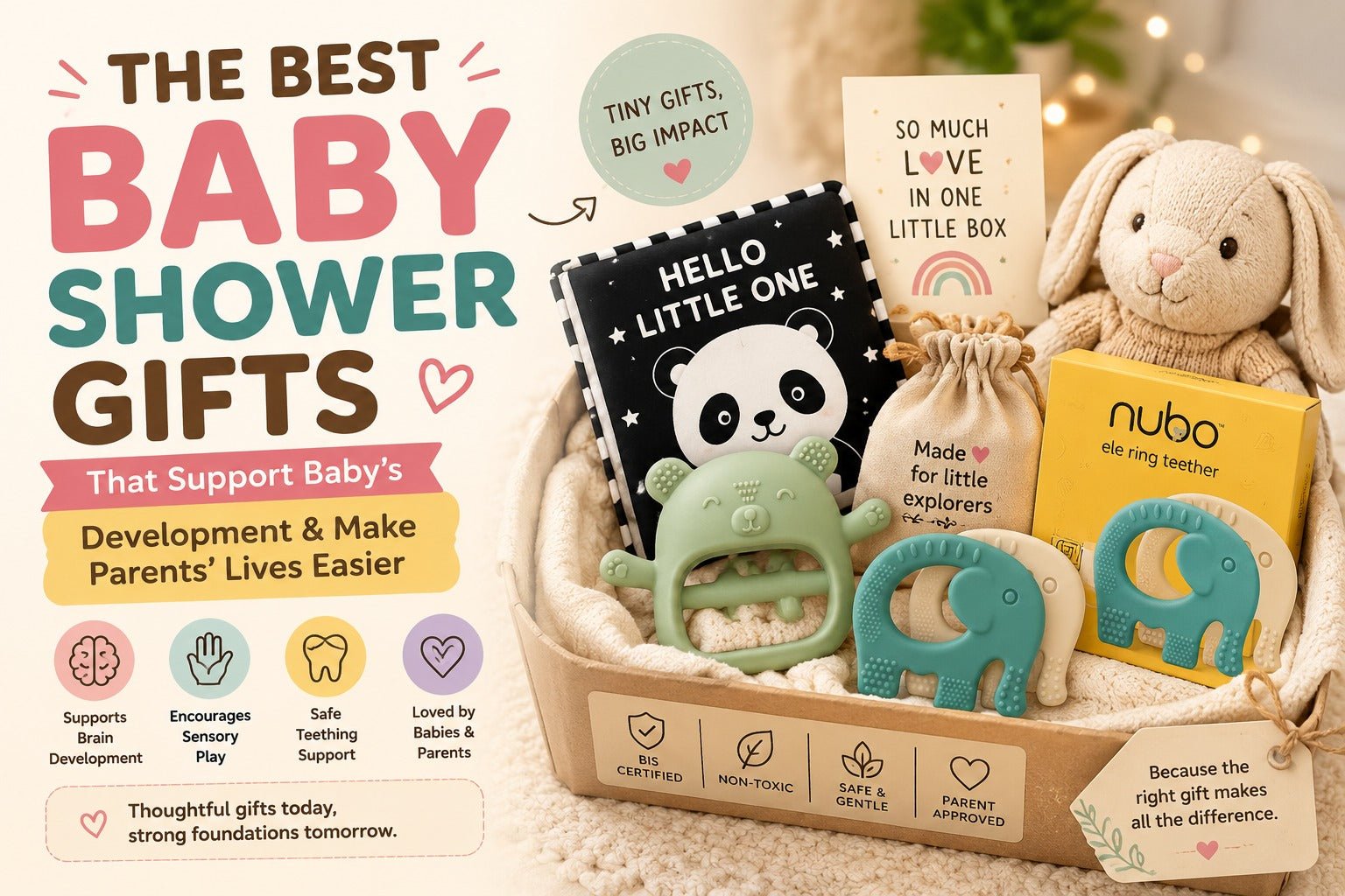How to Choose Baby Shower Gifts That Parents Will Love and Babies Will Benefit From - Nubokind