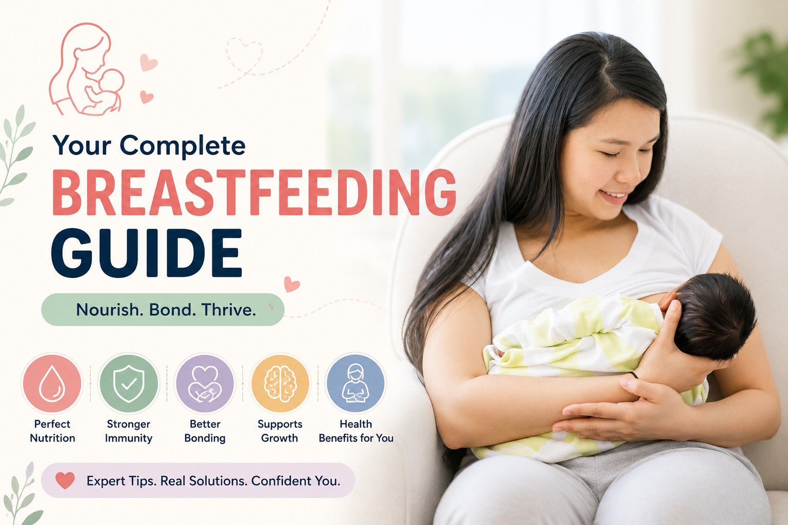 Breastfeeding Guide for New Parents: Benefits, Challenges & Tips - Nubokind