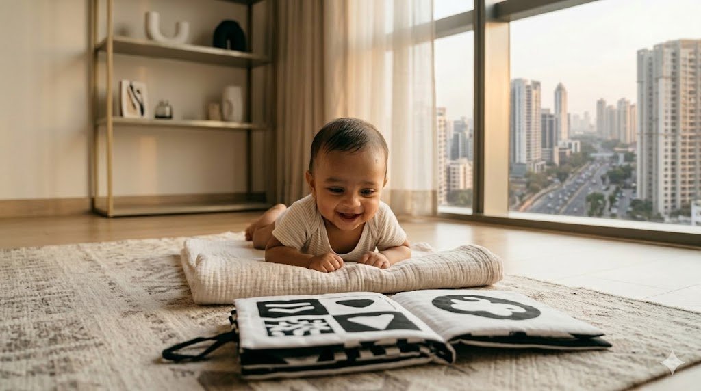 Newborn Visual Development: Why High Contrast Images Matter in the First 3 Months - Nubokind