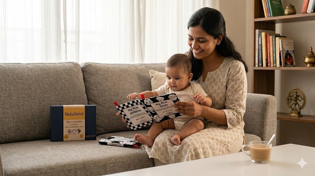5 Ways to Use a Cloth Book During Tummy Time - Nubokind
