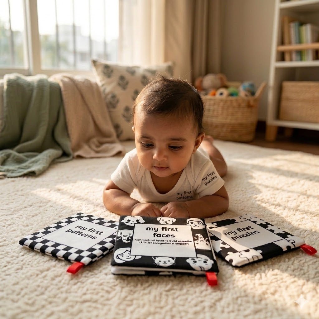 How Cloth Books Boost Baby Brain Development in the First 6 Months - Nubokind