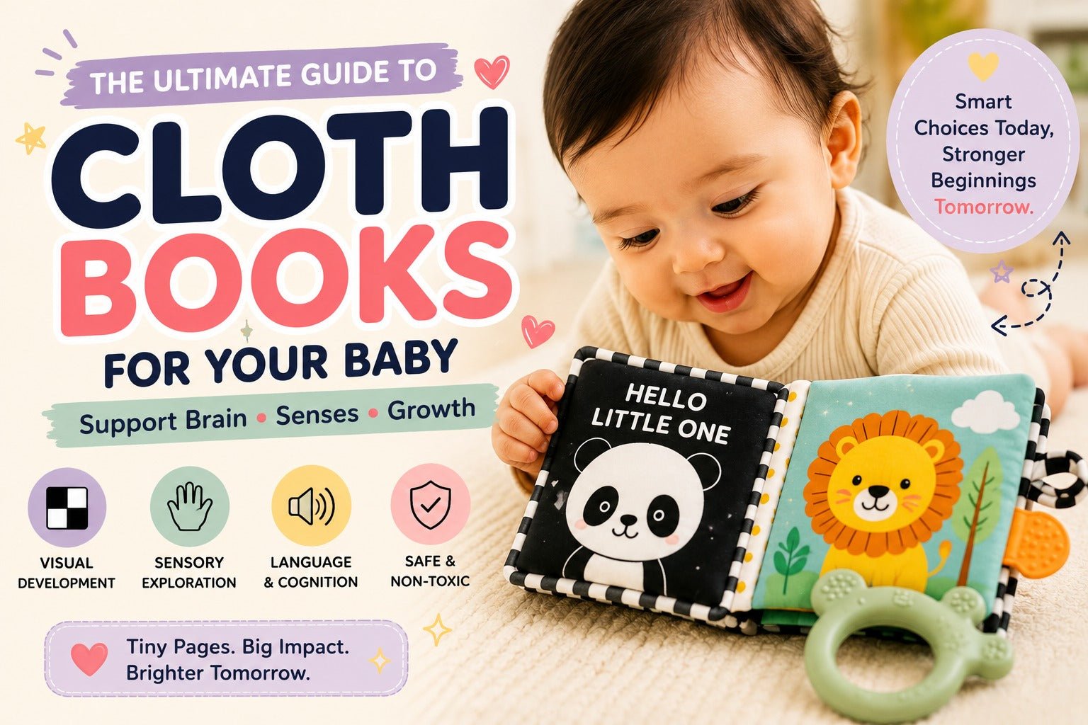 How to Choose the Best Infant Cloth Book for Your Baby's Early Development - Nubokind