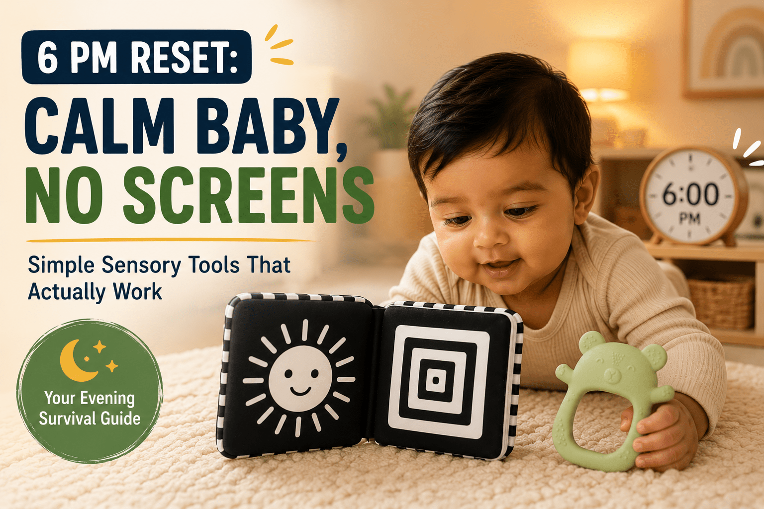 The 6:00 PM Reset: Replacing Screen Time with Oral and Visual Sensory Regulation - Nubokind