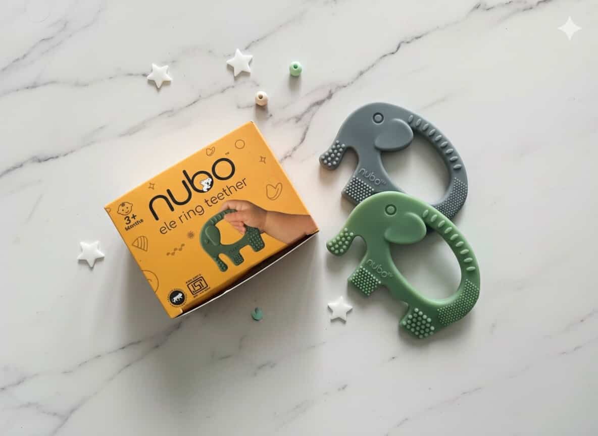 The Perfect Teether for Tiny Hands: Parent's Review - Nubokind