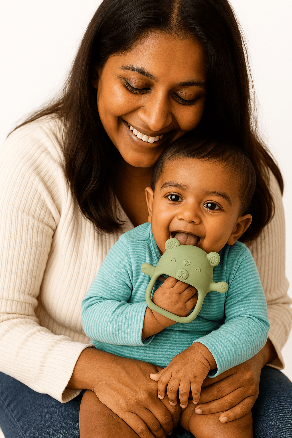 the ultimate newborn teether: safe, wearable, and parent-approved - nubo