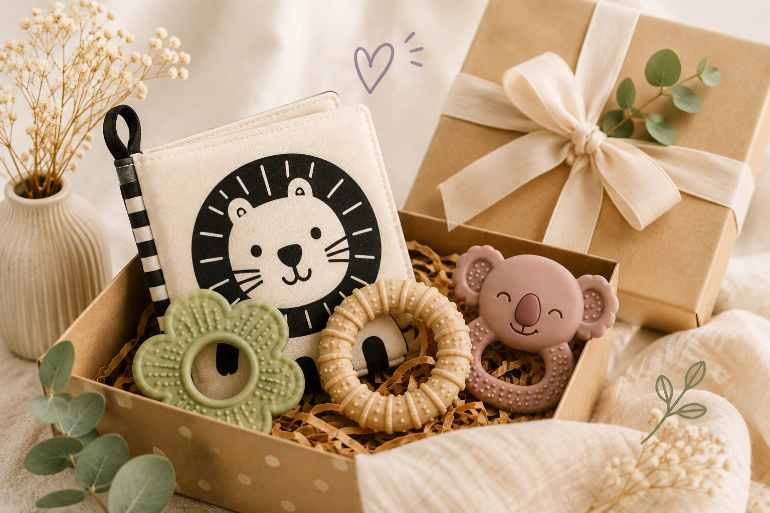 Baby Shower Gifts Parents Use | Newborn Toys & Teethers | Nubokind