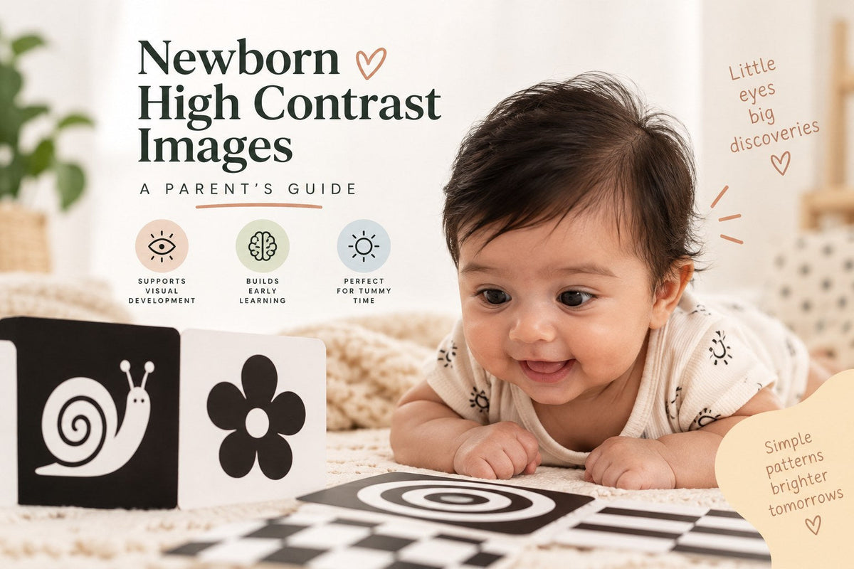Newborn High Contrast Images: Why Babies Love Bold Patterns