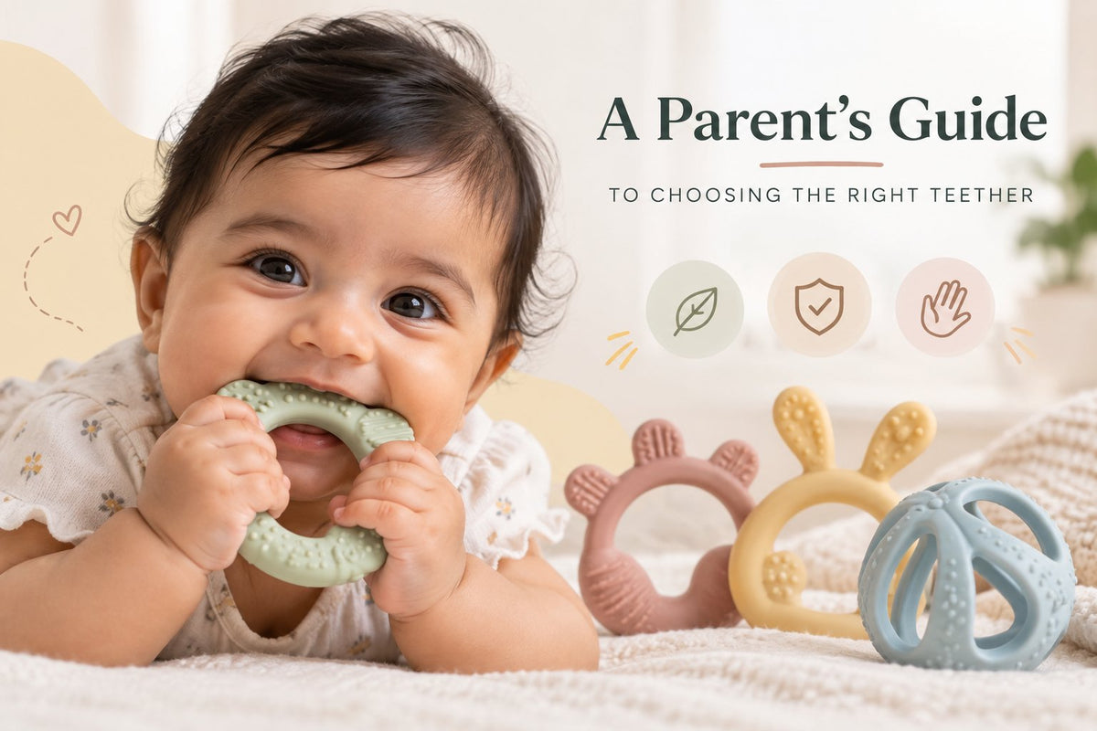 How to Choose the Right Infant Teether | Nubokind Guide