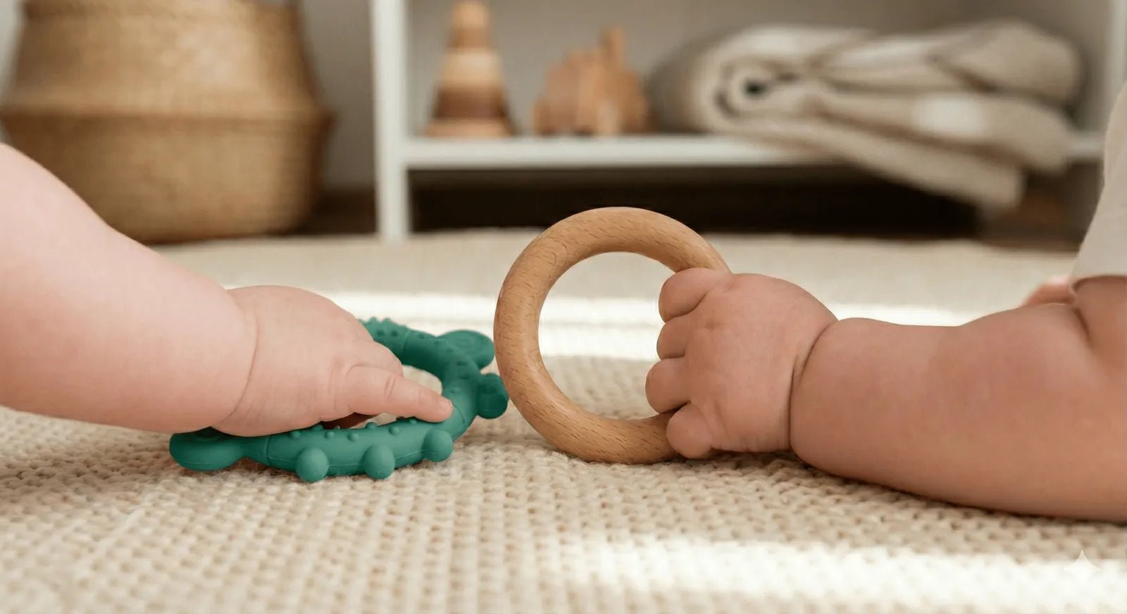 Silicone vs. Wooden Teethers: Which is Safer and Better for Your Baby’s Gums? - Nubokind