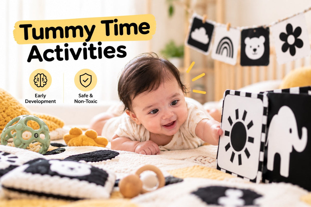 Tummy Time Activities for Newborns 0–3 Months at Home