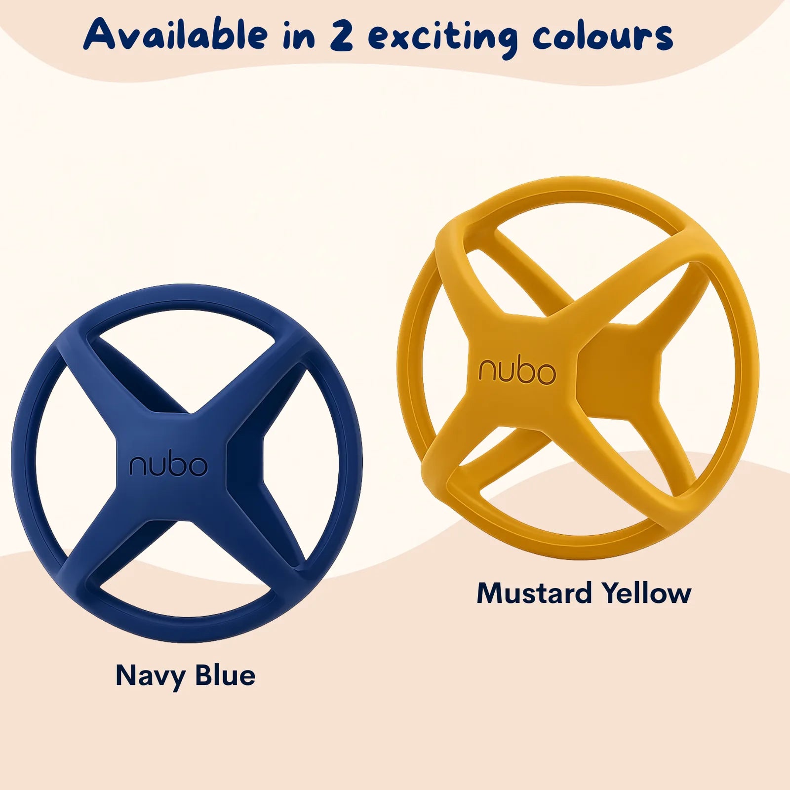 Orbi Ball Silicone Sensory Teether - Nubokind