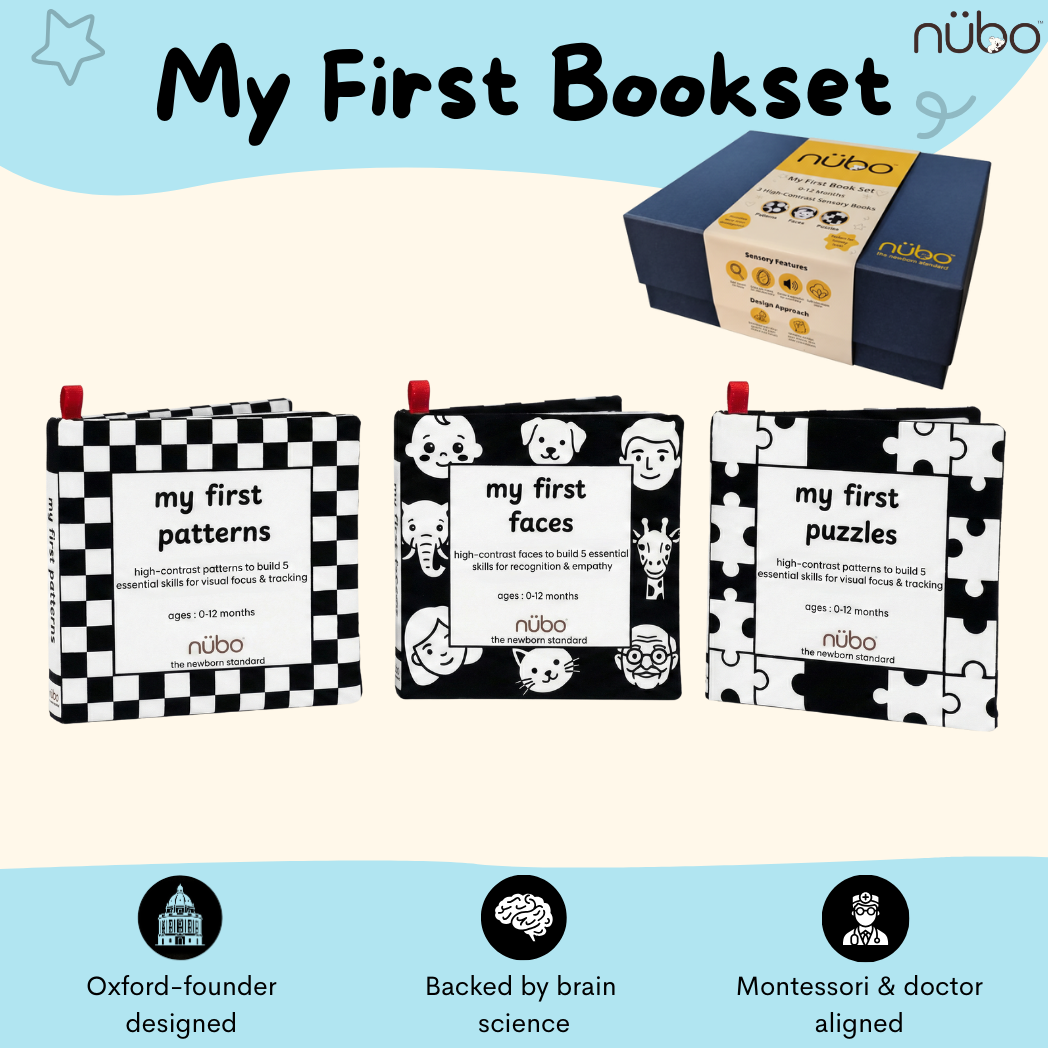 My First Book Set (Pack of 3 Cloth Books)