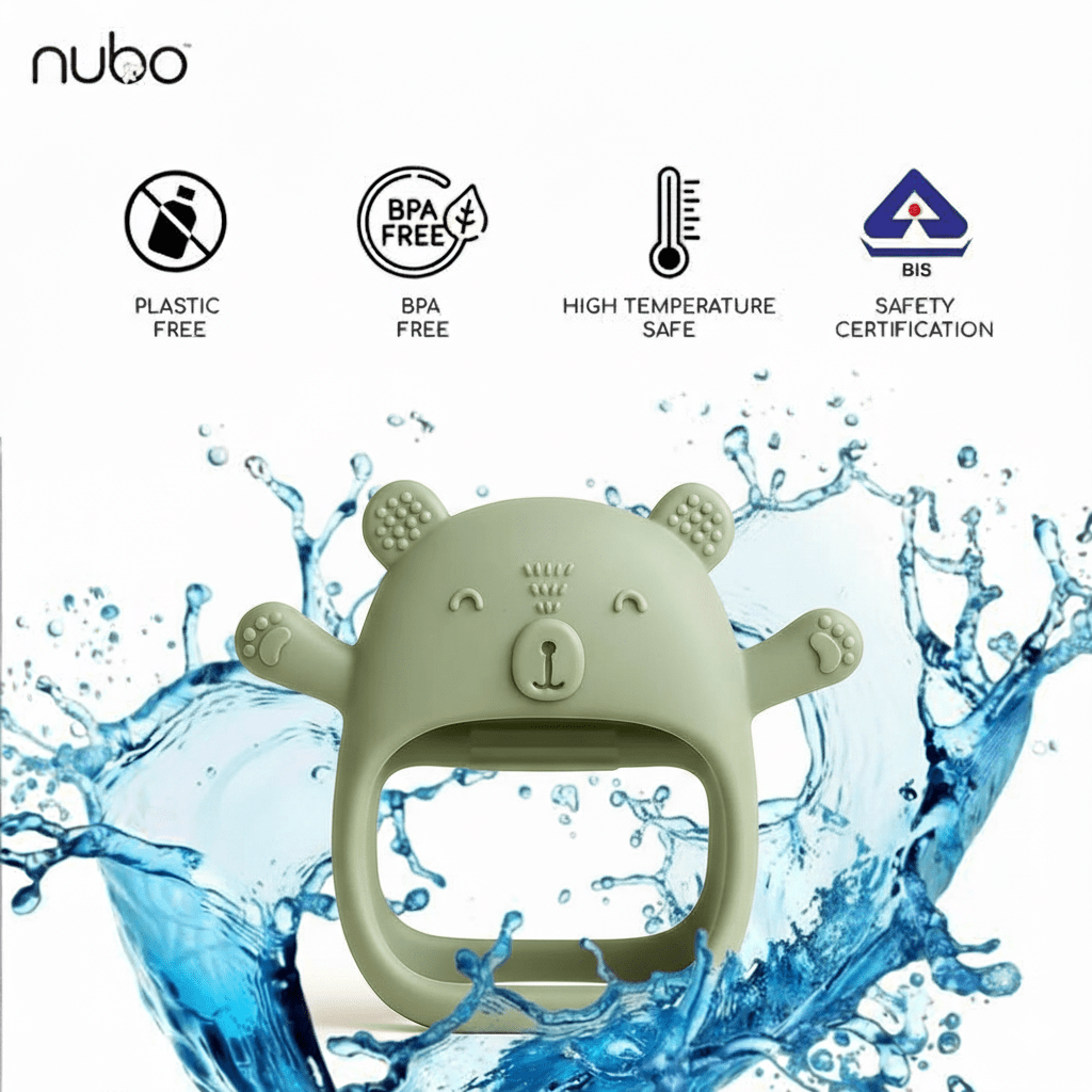 BIS kiko no-drop newborn teether - expert approved