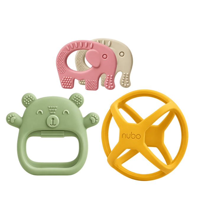 Silicone Teether Set of 3
